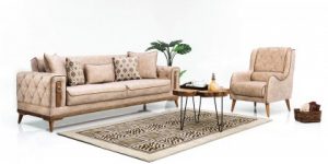 Set canapele extensibile KATRE Elitra stil Chesterfield modern living