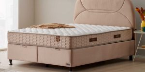 Saltea Oviedo by Bambi cu arcuri împachetate individual Pocket Spring și tehnologie HyperSoft Foam, fermitate dură.