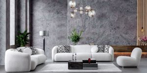 Set canapele Caprice Ferremo design modular living contemporan lux