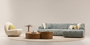 Coltar modern OSLO Ferremo design nordic linii verticale